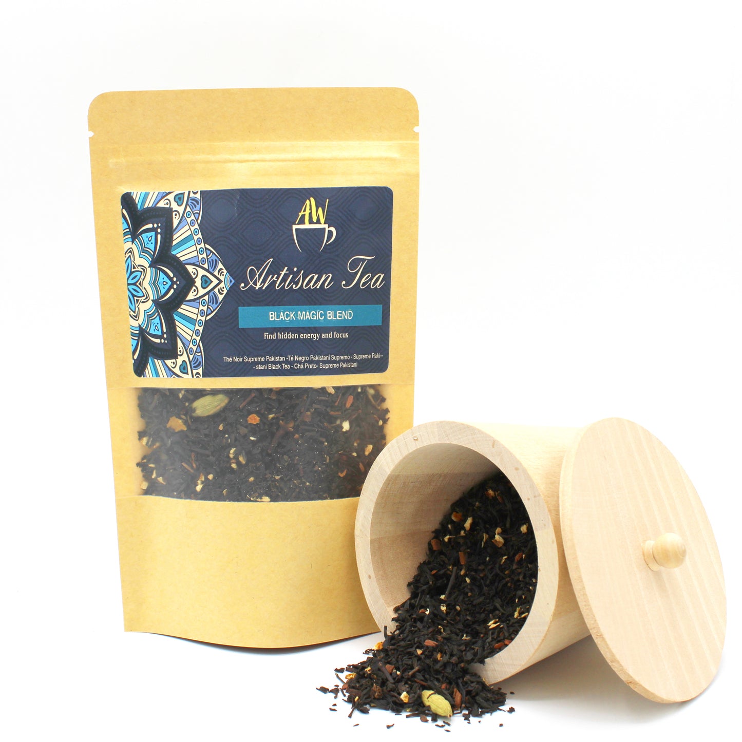 Thé du monde entier - Un mélange de magie noire - 50 g