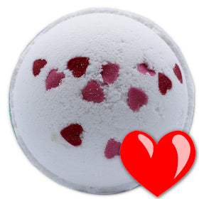 Bombe de bain Love Hearts - Fleurs sauvages