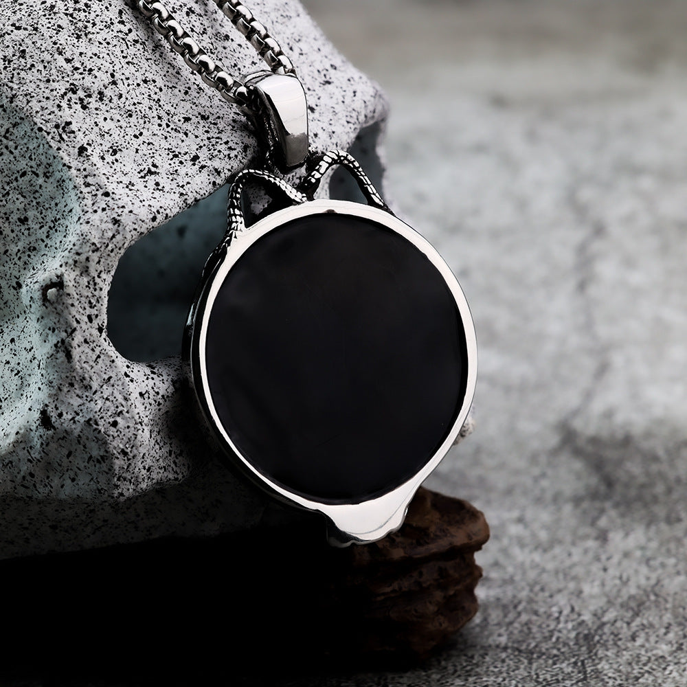 Collier "Face à soi" - Miroir magique de l'âme & transformation