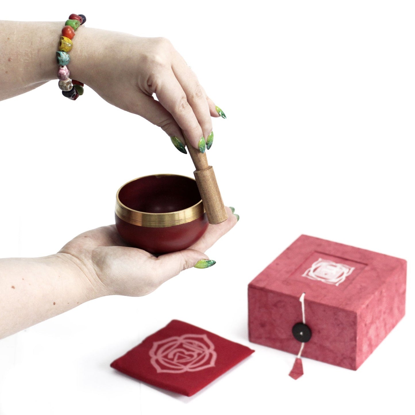 Bol chantant tibétain – Chakra RACINE