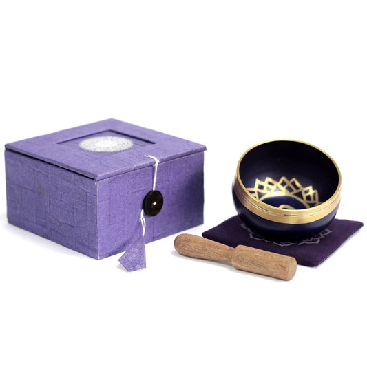 Bol chantant tibétain – Chakra COURONNE