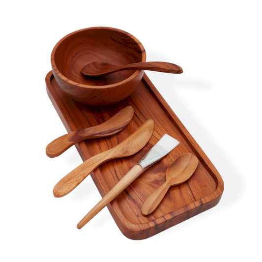 Kit d'application d'argile ou cire pour spa