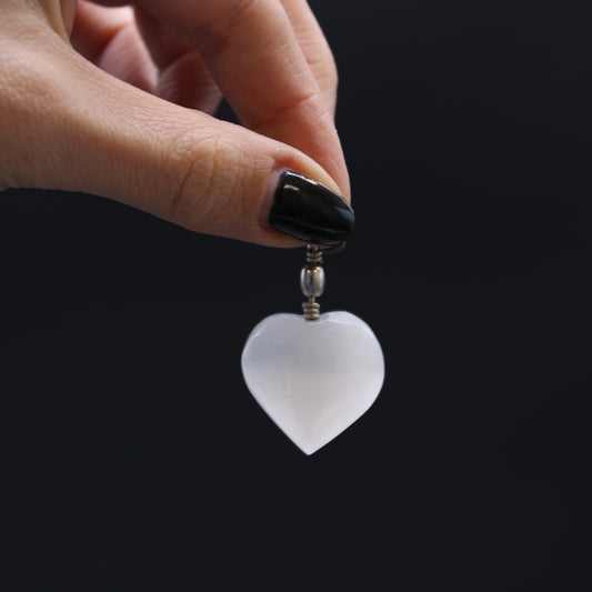Pendentif en sélénite (plusieurs modèles)