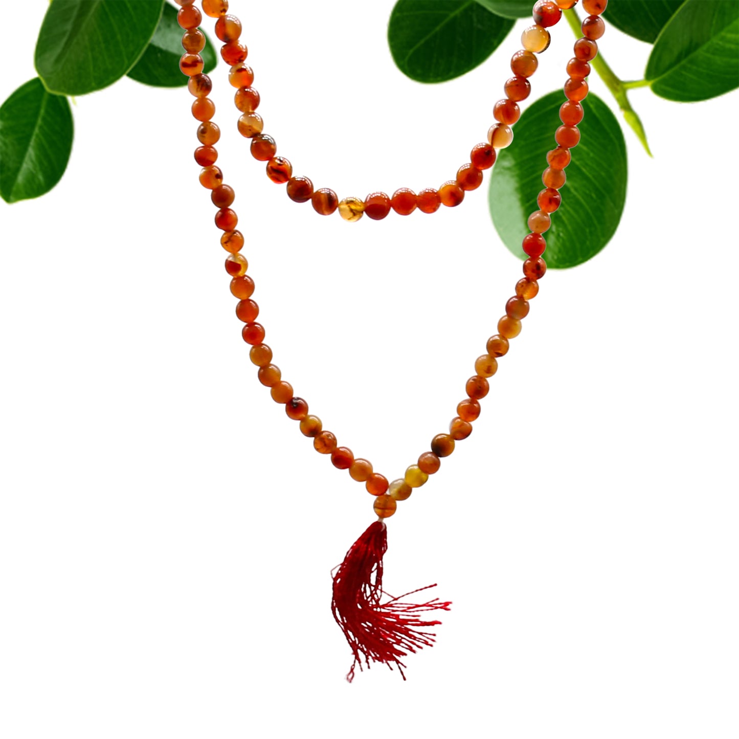 Mala 108 perles - Cornaline