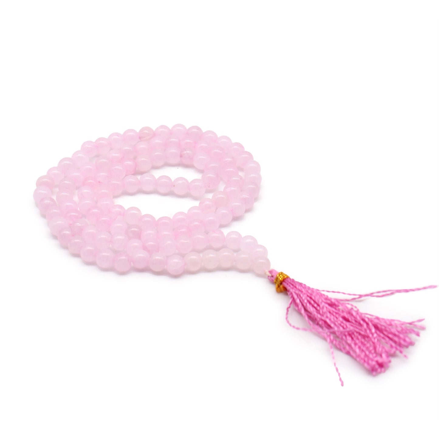 Mala 108 perles - Quartz rose