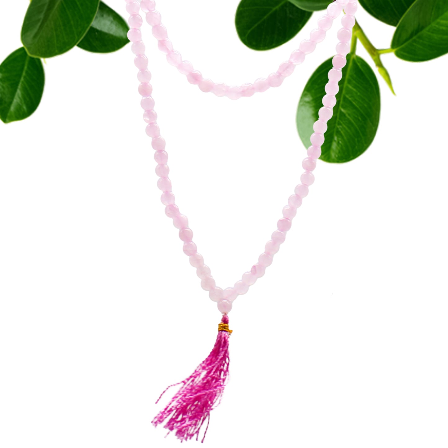 Mala 108 perles - Quartz rose