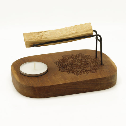 Brûleur Palo Santo – Motif Arbre de Vie
