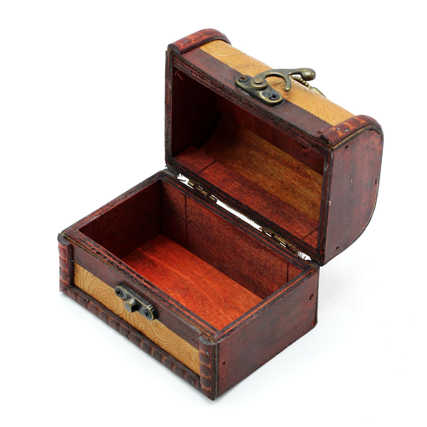 Boîte moyenne style colonial - Imp. Fleurale (8 x 11 x 8 cm)