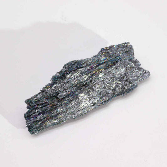 Géode de calcite - Pierre de chakra à 7 couleurs - Titane naturel amélioré