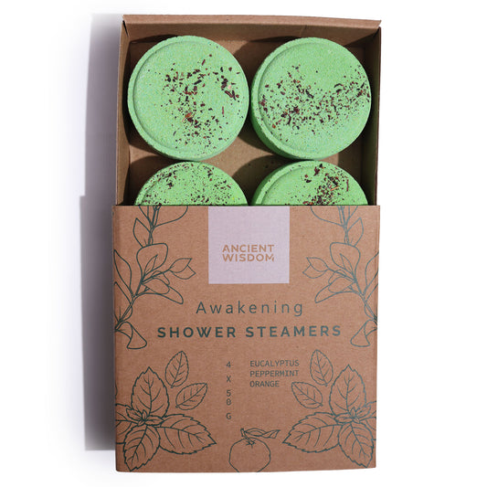 Coffret de galets de douche vapeur zen - Éveil (Vert)