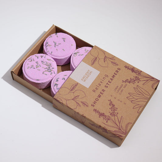 Coffret de galets de douche vapeur zen - Relaxant (Violet))