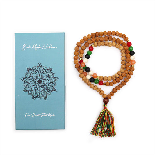 Collier Bali Mala - Talent des 5 éléments