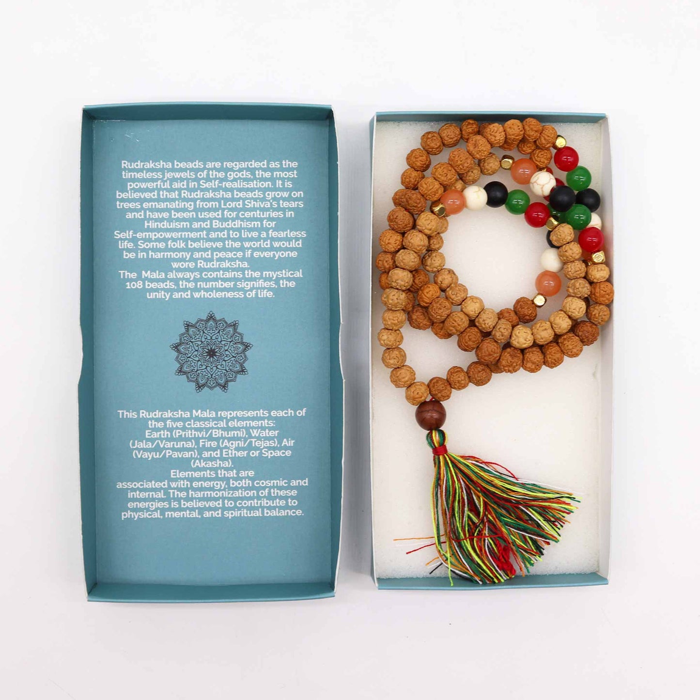 Collier Bali Mala - Talent des 5 éléments
