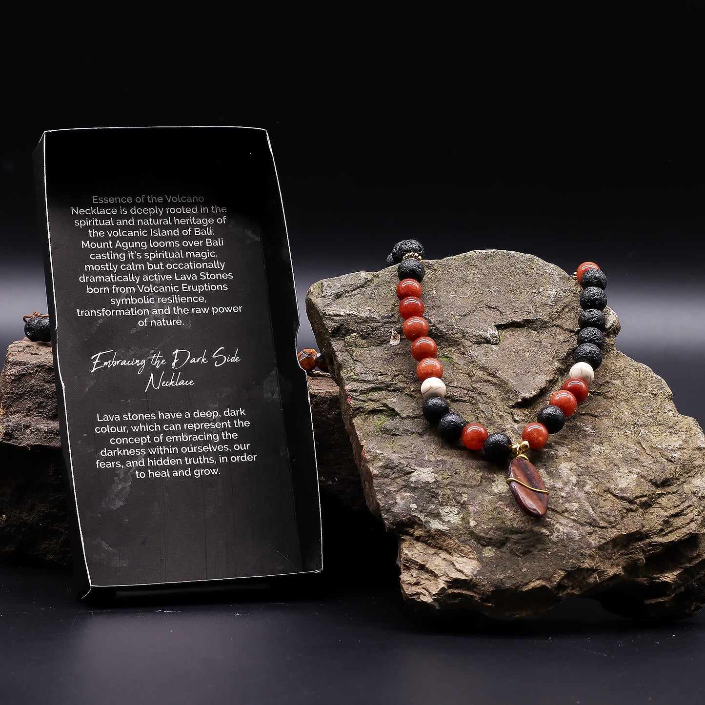 Collier essence du volcan - Protection