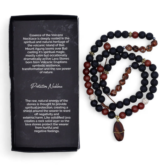 Collier essence du volcan - Protection