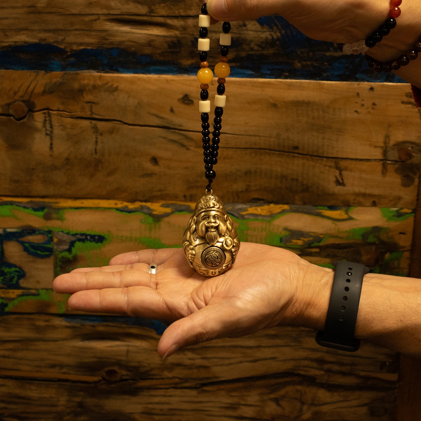 Suspension Feng shui – Dieu de la Richesse