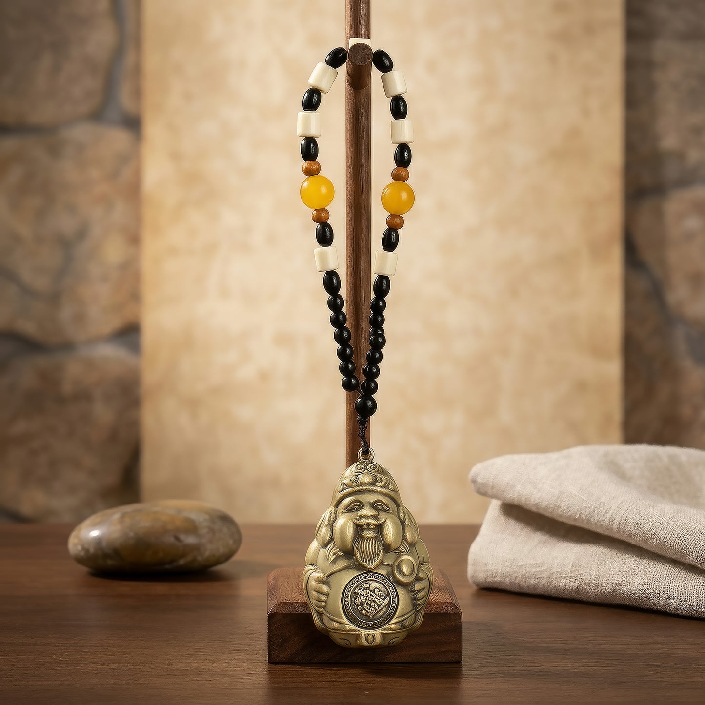 Suspension Feng shui – Dieu de la Richesse