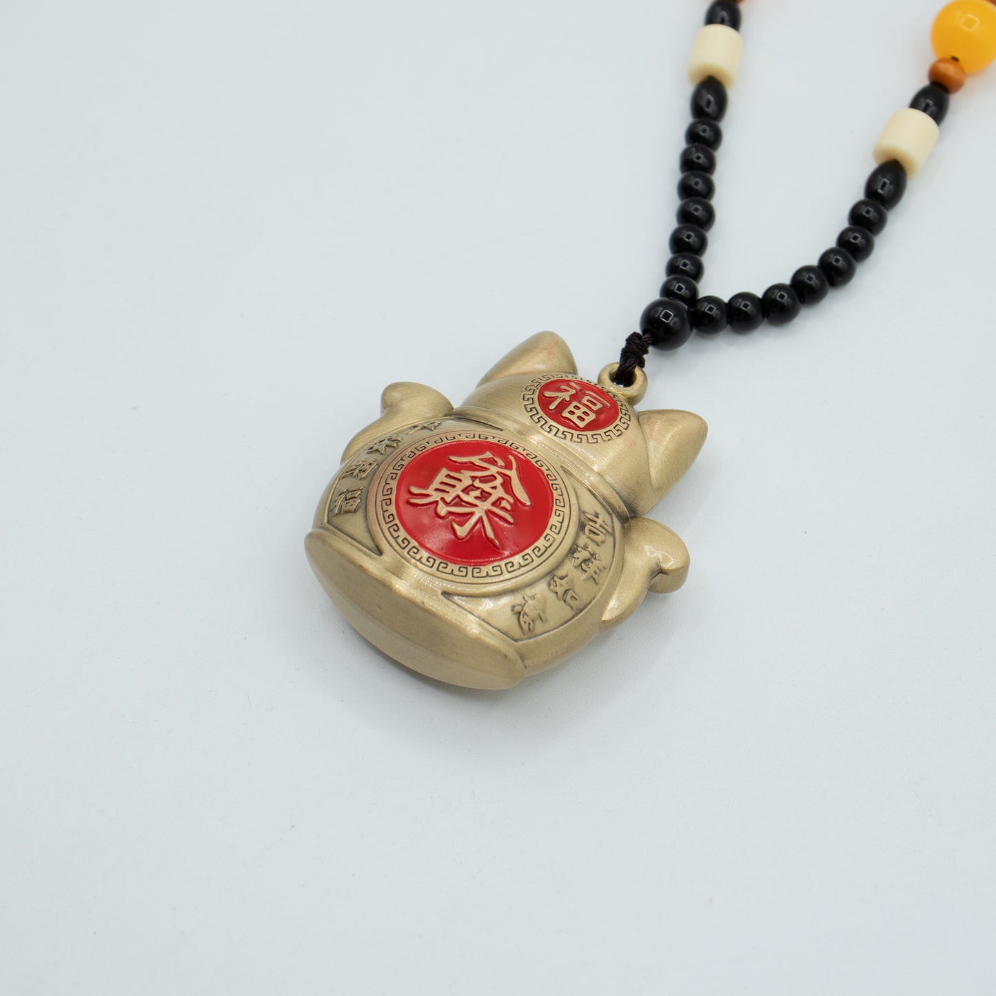 Suspension Feng shui – Chat porte-bonheur