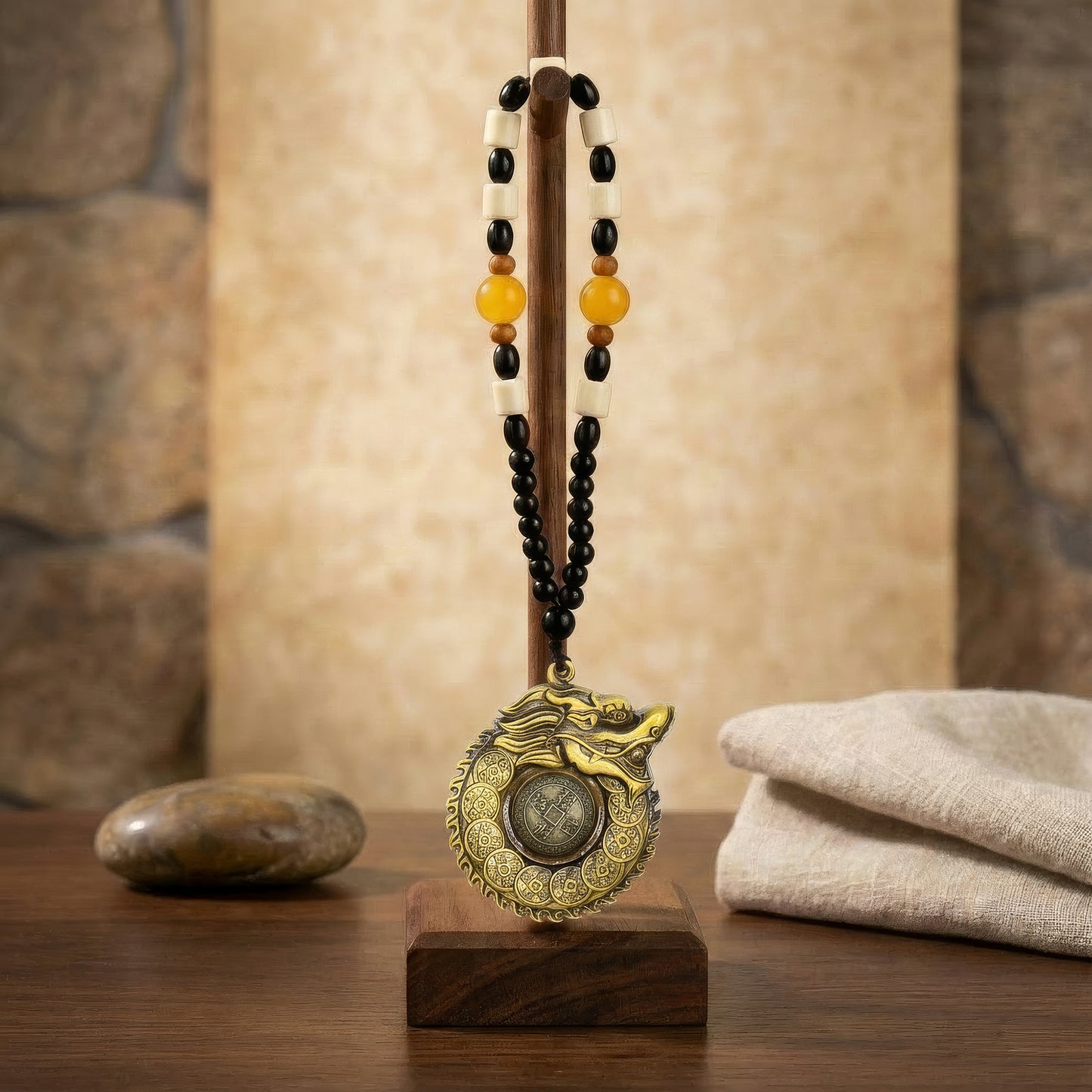 Suspension Feng shui – Encerclement du dragon - Gardien