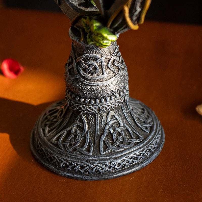 Bougeoir Pentagramme - Symbole de protection & d'harmonie