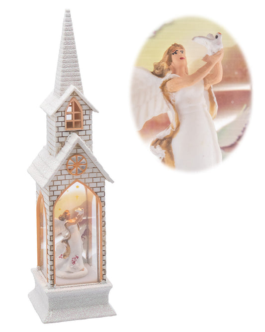 Lanterne Église Lumière - Ange & Colombe