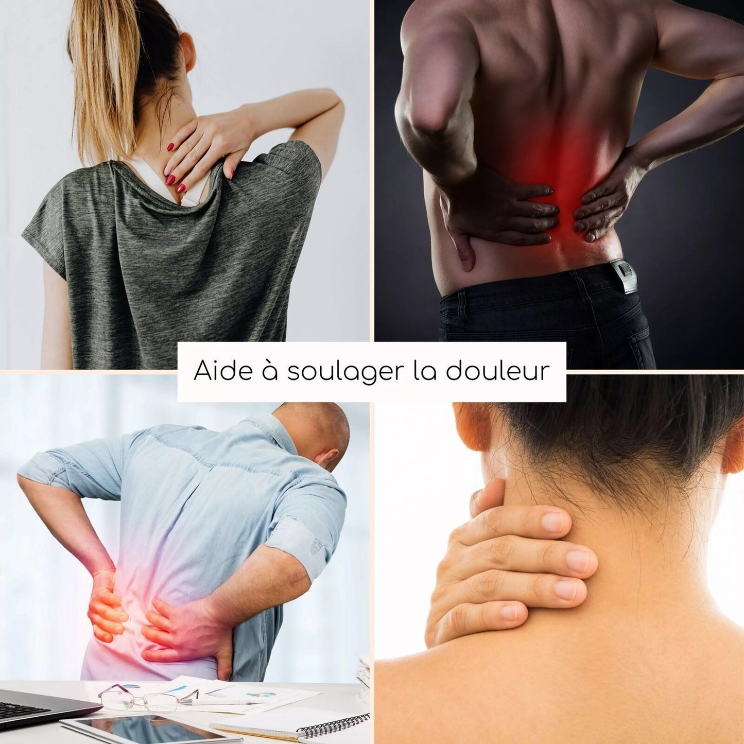 Roue de massage en bois – Masseur rouleau anti-cellulite