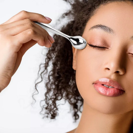 Roller massage EyeRevive360 visage et contour des yeux - Anti-cernes, anti-poches