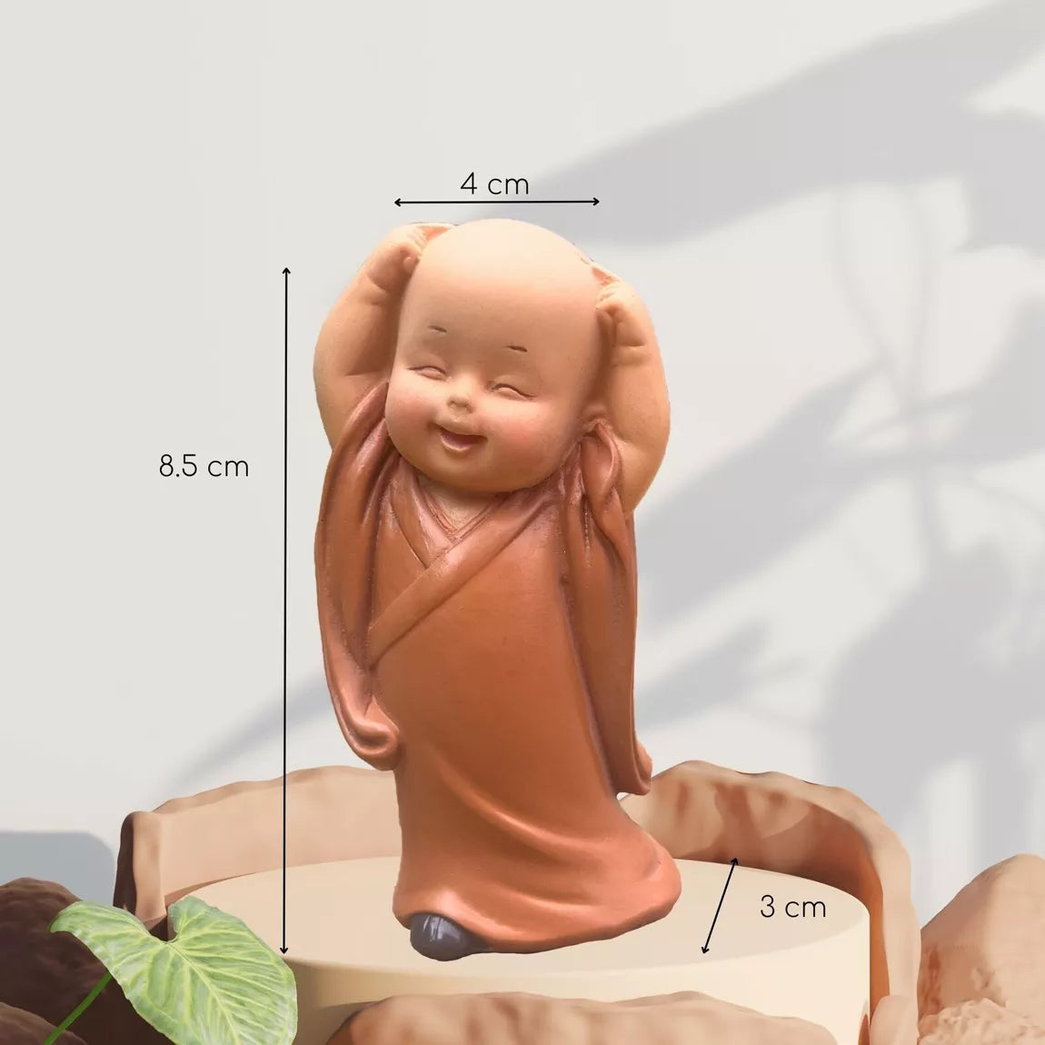 Statuette Bébé Bonze Petit Farceur (3x4x8,5 cm)