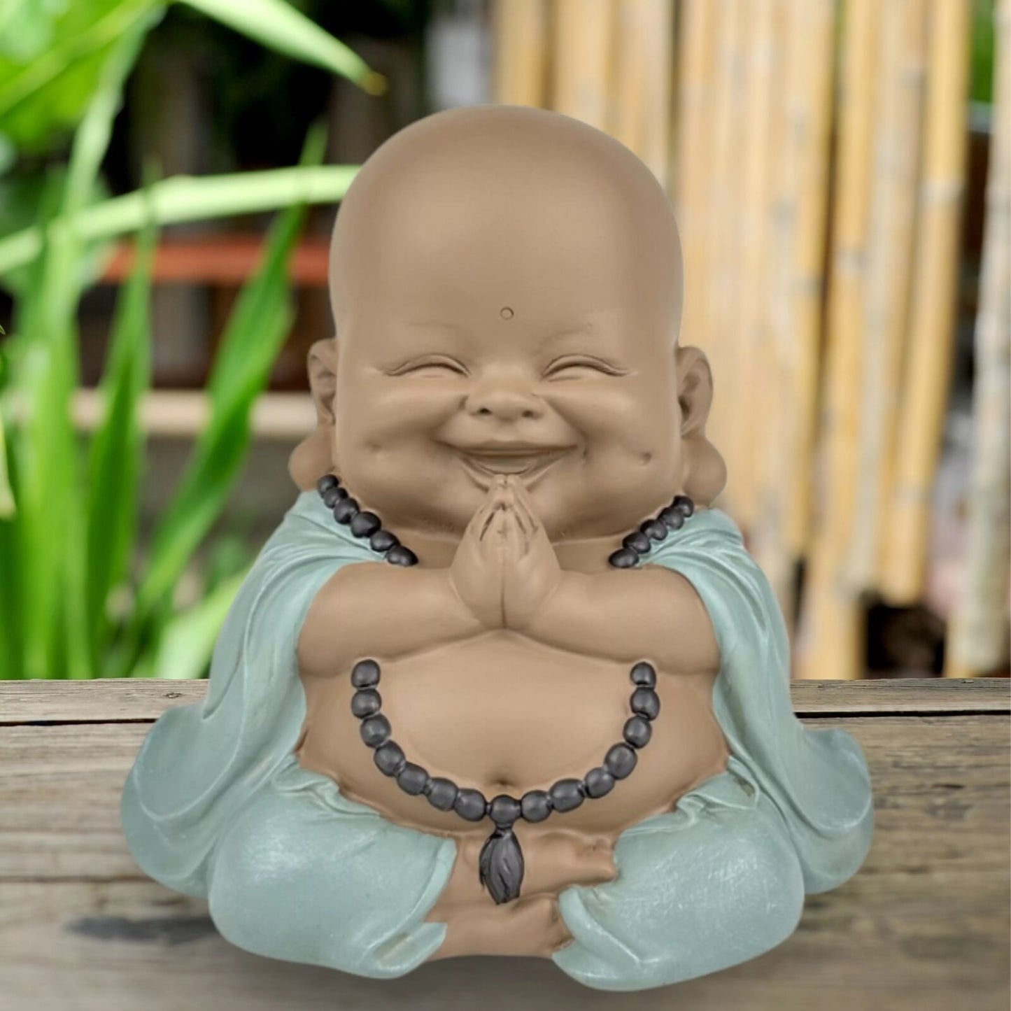 Statuette Bouddha Rieur (21x15,5x20 cm)
