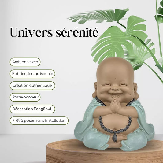 Statuette Bouddha Rieur (21x15,5x20 cm)