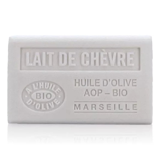 Savon à l'huile d'olive AOP - bio lait de chèvre - 125 g