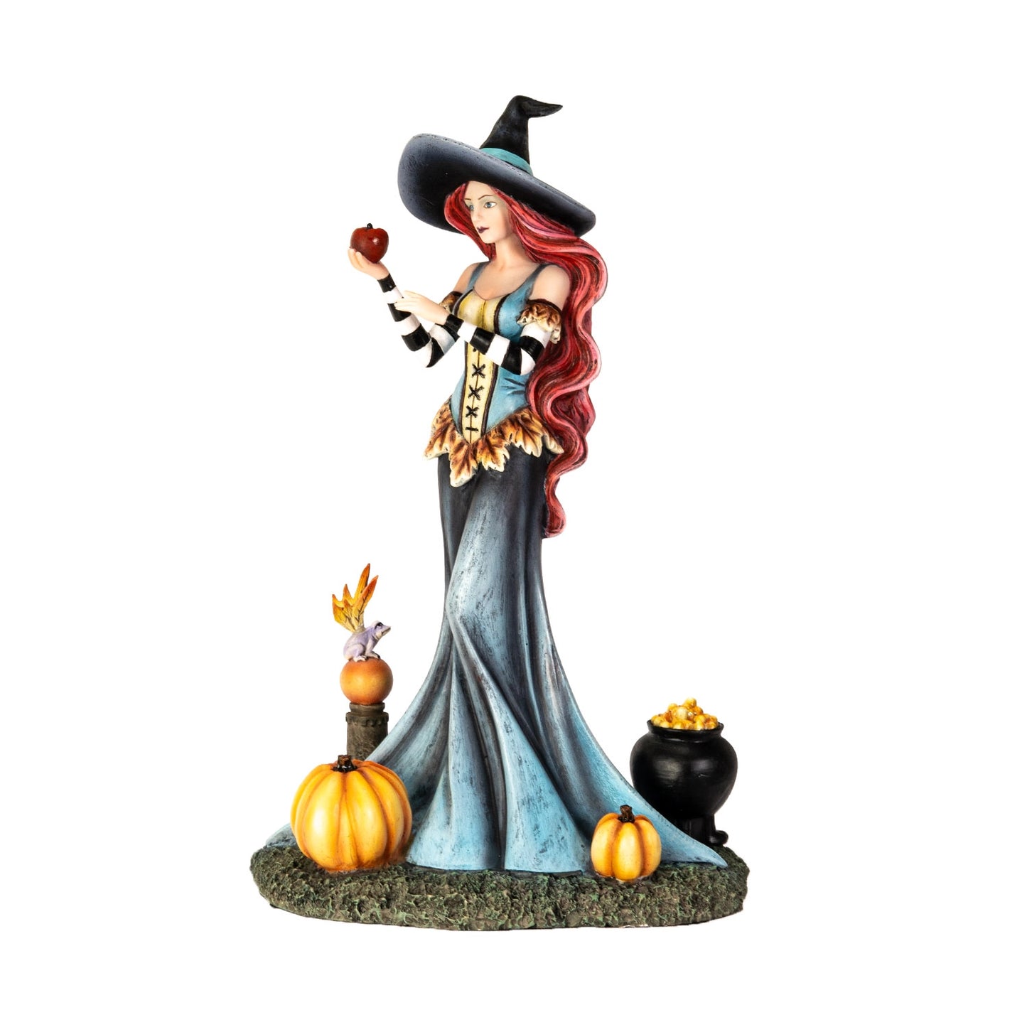 Sorcière à la pomme empoisonnée par Amy Brown (17x12x26,5 cm)