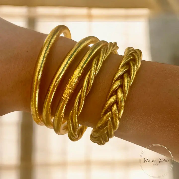 Bracelet Bouddhiste Jonc Thaïlandais (plusieurs variantes)