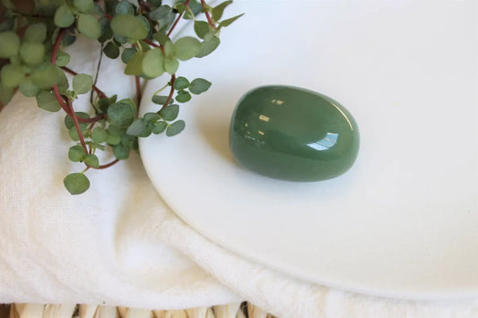 Pierre roulée Aventurine verte - Taille L