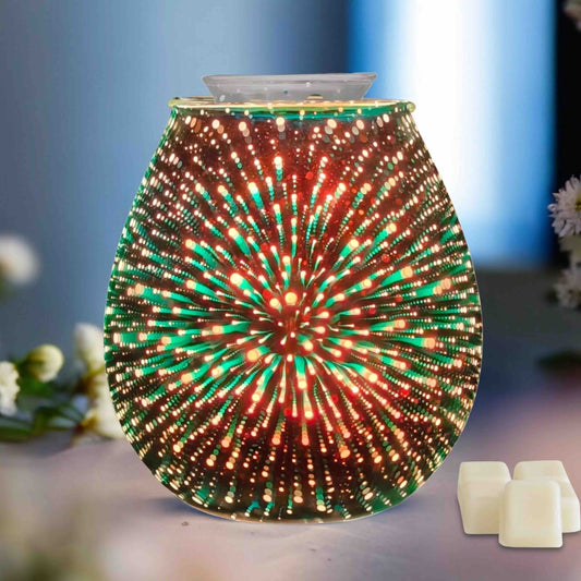 Brûle-parfum d'enchantement effet 3D