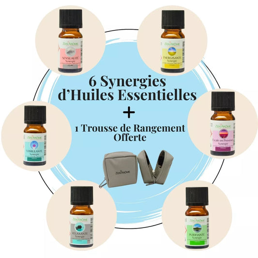 Pack Découverte : 6 Synergies + trousse offerte