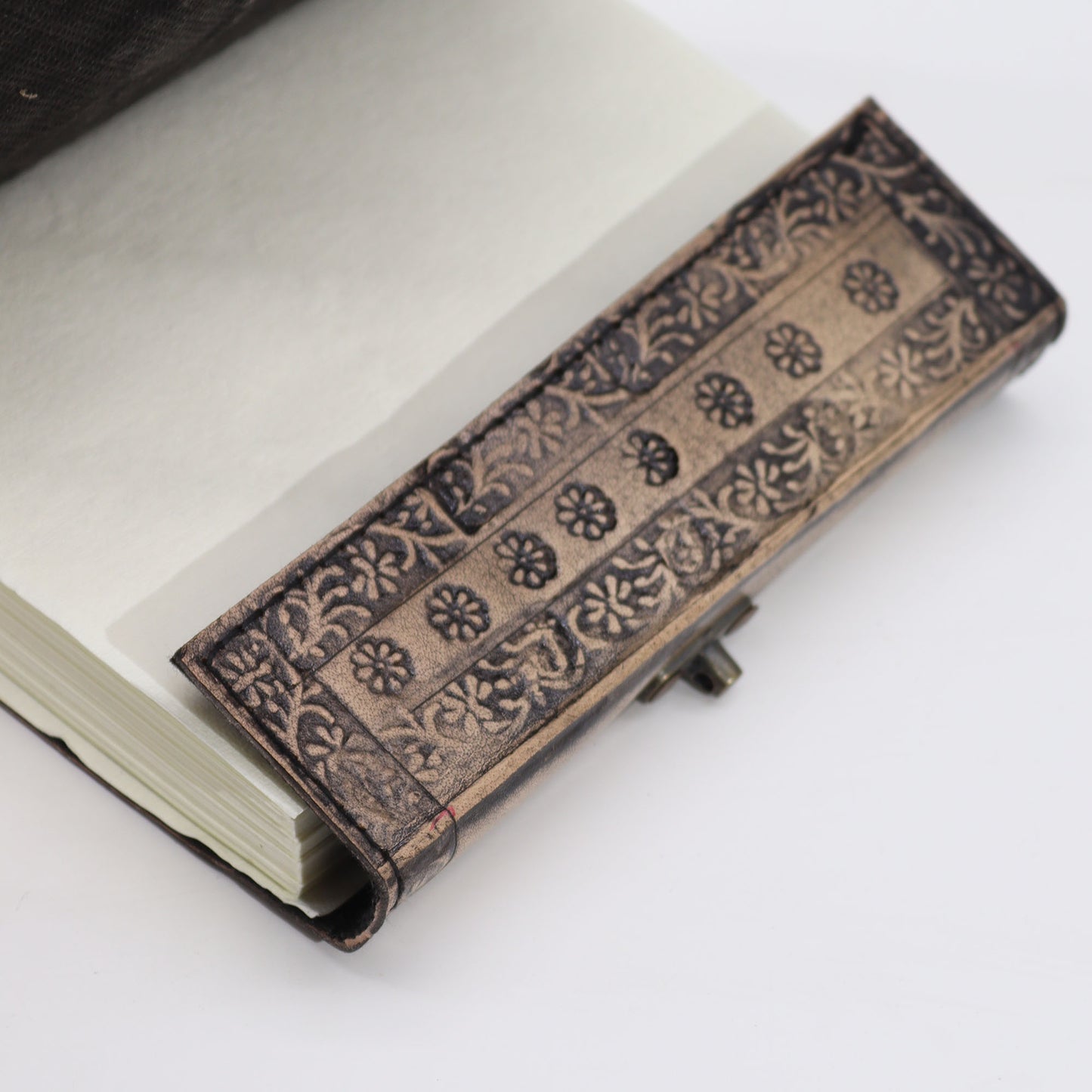 Deux Dragons - Carnet ésotérique - Rouge Tan - 200 pages - Bordure cousue