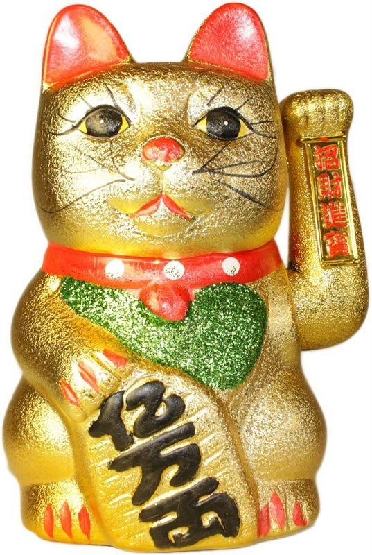 Maneki neko (chat chinois) - Chance, bonne fortune - Plusieurs modèles et tailles