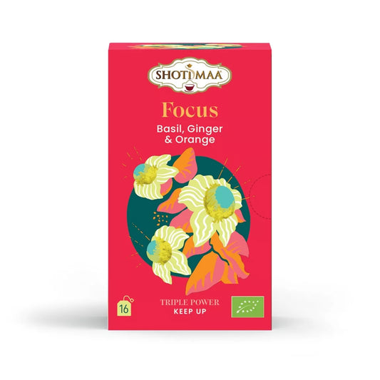 Tisane bio "FOCUS" - Apaiser l'esprit & stimuler la vitalité naturellement