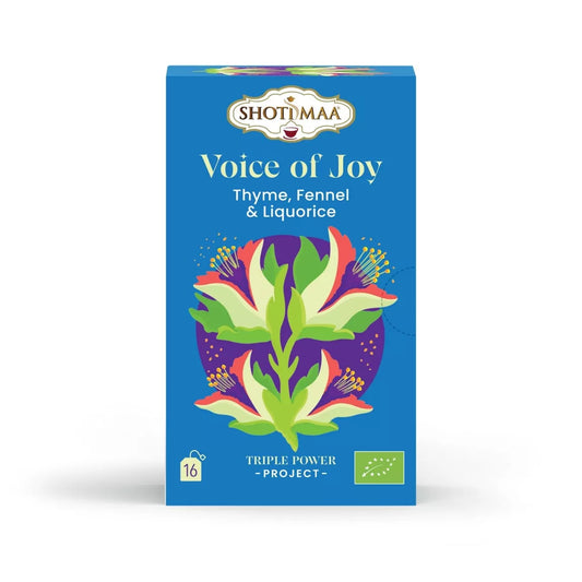 Tisane bio "VOICE OF JOY" - Idéale pour soutenir la digestion et offrir un moment gourmand de bien-être