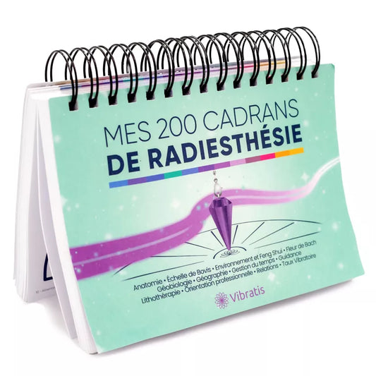 Livre de 200 planches de radiesthésie - Livre de cadrans pour pendule