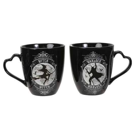 Ensemble de mugs Sorcière & Sorcier