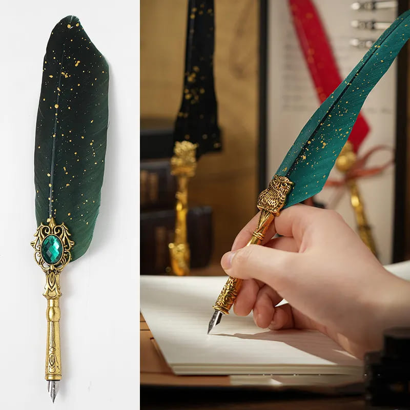 Coffret Stylo plume calligraphie vintage - Magic Power