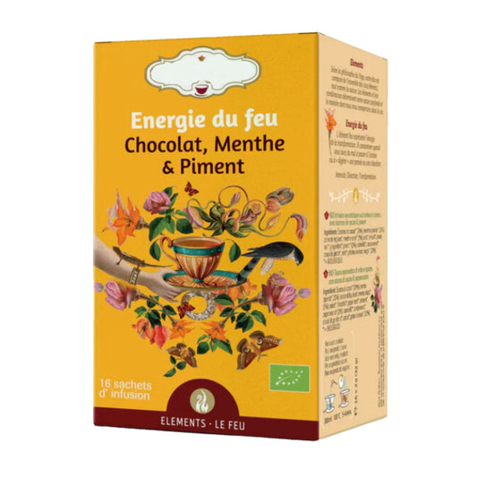 Tisane bio "ÉNERGIE DU FEU" - Équilibre & vitalité
