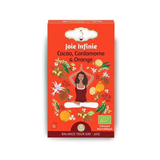Tisane bio "JOIE INFINIE" - Naturelle & réconfortante