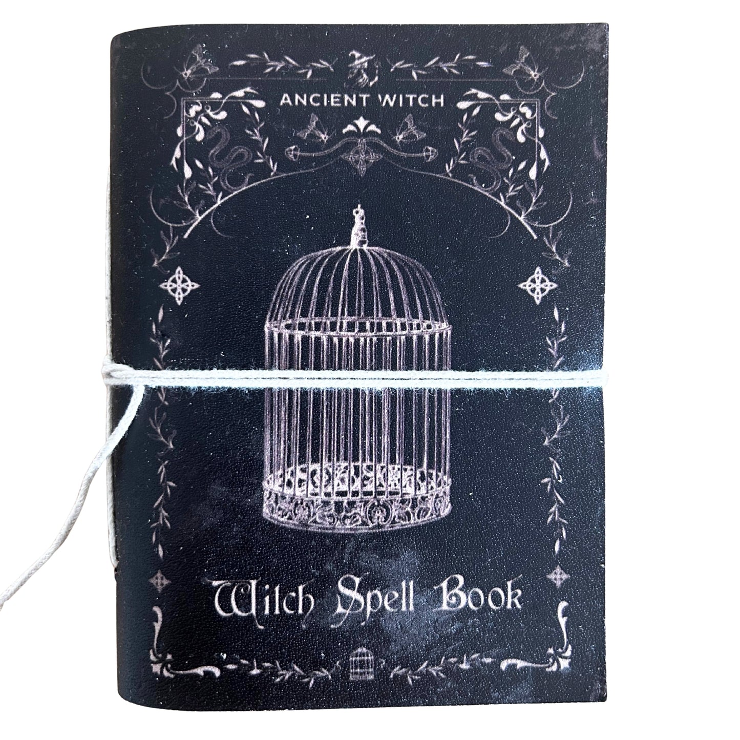 Carnets rituels sorcière en cuir assortis (15 x 11,5 cm) - 5 modèles