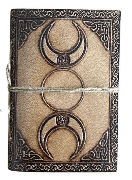 Carnets ésotériques en cuir taille moyenne (12,5 x 9 cm) - 8 modèles