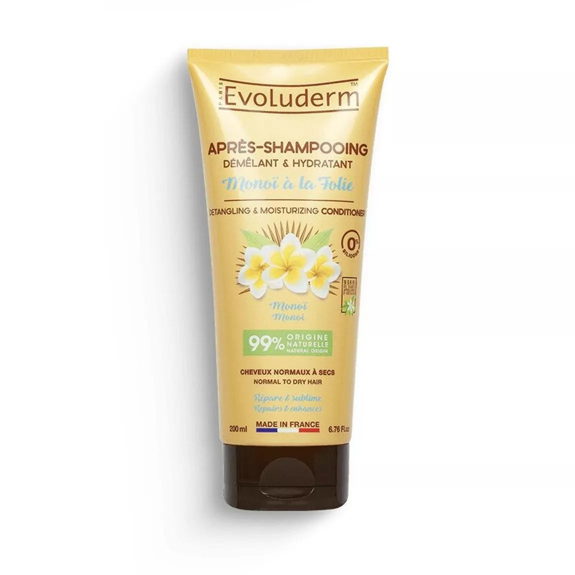 Après-shampooing démêlant & hydratant au Monoï - 200 ml