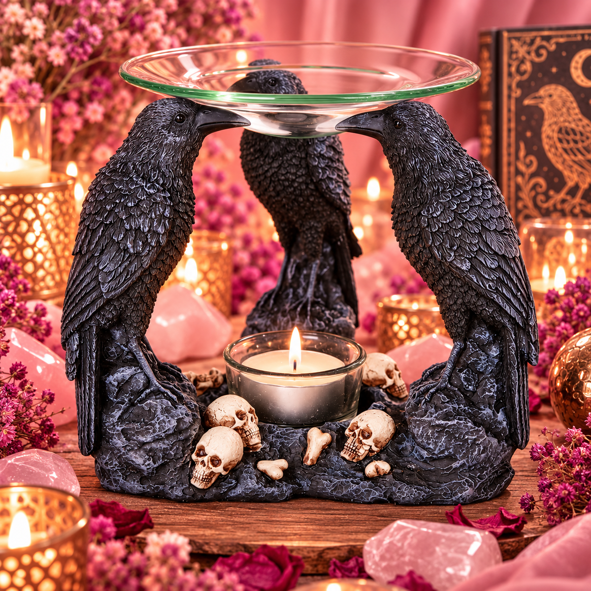 Brûle-parfums mystiques - 10 modèles au choix