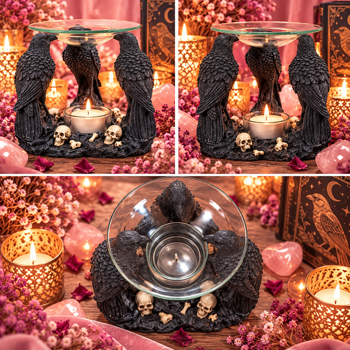 Brûle-parfums mystiques - 10 modèles au choix